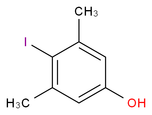 4-Iodo-3,5-dimethyl-phenol_Molecular_structure_CAS_80826-86-4)