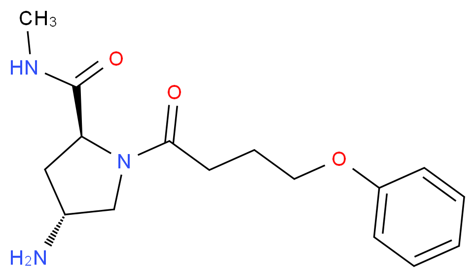 (2S,4R)-4-amino-N-methyl-1-(4-phenoxybutanoyl)pyrrolidine-2-carboxamide_Molecular_structure_CAS_)