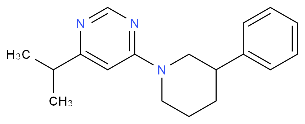 4-isopropyl-6-(3-phenylpiperidin-1-yl)pyrimidine_Molecular_structure_CAS_)