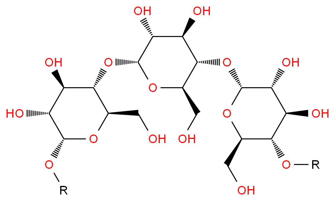 Amylose from potato_Molecular_structure_CAS_9005-82-7)