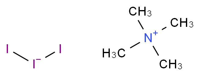 TETRAMETHYL AMMONIUM TRIIODIDE_Molecular_structure_CAS_)