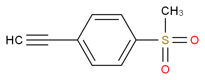 1-Ethynyl-4-(methylsulphonyl)-benzene_Molecular_structure_CAS_340771-31-5)