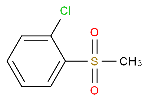 2-Chlorophenyl methyl sulphone 99%_Molecular_structure_CAS_17482-05-2)