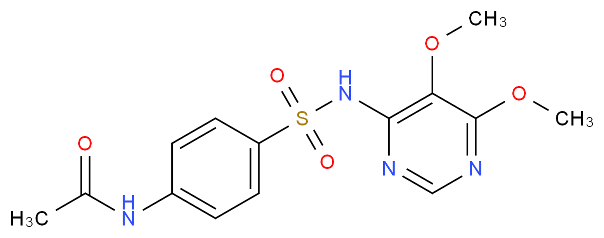 N4-Acetyl Sulfadoxine_Molecular_structure_CAS_5018-54-2)