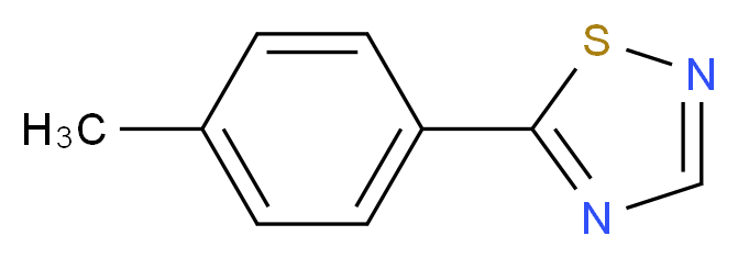5-(4-Methylphenyl)-1,2,4-thiadiazole_Molecular_structure_CAS_175205-59-1)