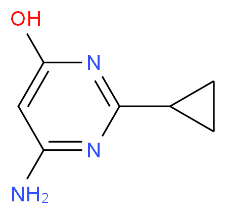 6-Amino-2-cyclopropylpyrimidin-4-ol_Molecular_structure_CAS_)