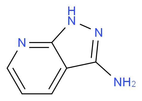 1H-Pyrazolo[3,4-b]pyridin-3-amine_Molecular_structure_CAS_)