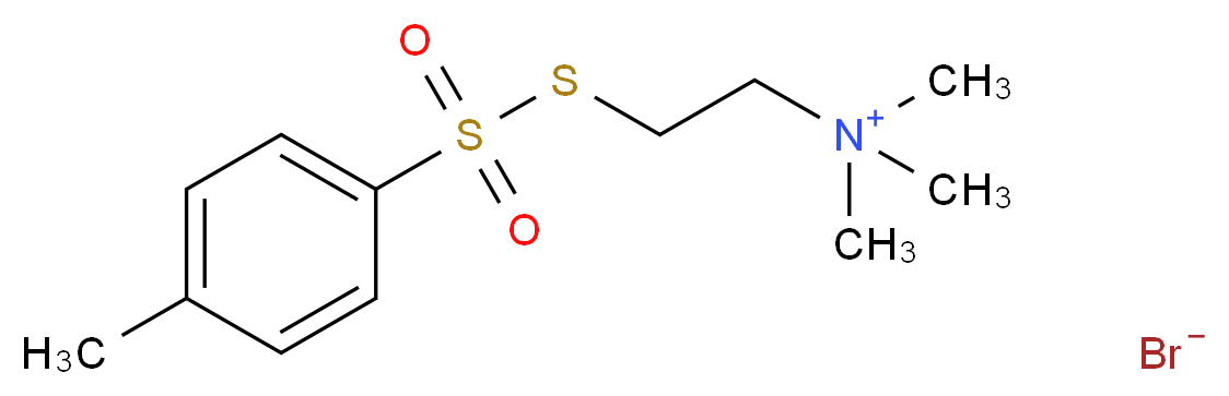 [2-(Trimethylammonium)ethyl] Toluenethiosulfonate Bromide _Molecular_structure_CAS_386229-80-7)