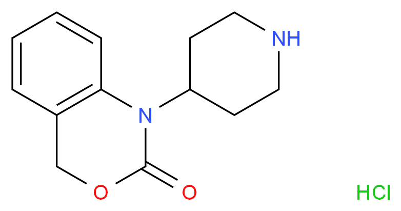 1-(Piperidin-4-yl)-1H-benzo[d][1,3]oxazin-2(4H)-one hydrochloride_Molecular_structure_CAS_162045-31-0)