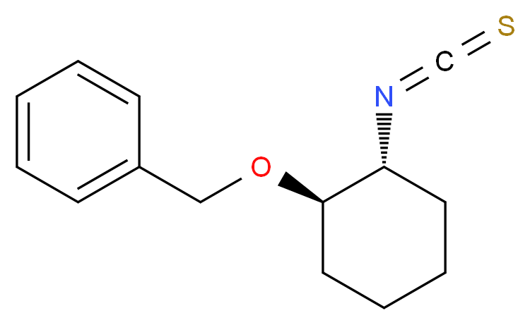 (1R,2R)-(-)-2-Benzyloxycyclohexyl isothiocyanate_Molecular_structure_CAS_745783-98-6)