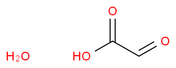 Glyoxylic acid monohydrate_Molecular_structure_CAS_563-96-2)