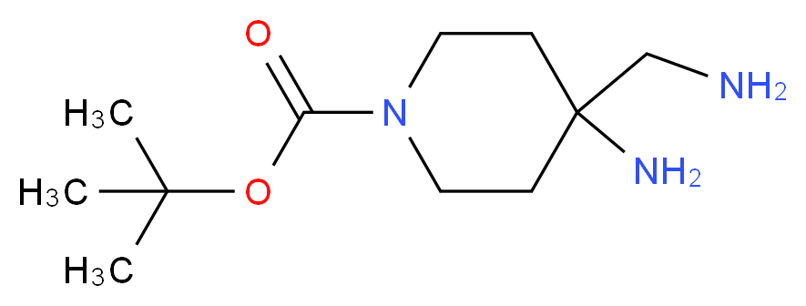4-amino-4-aminomethyl-1-BOC-piperidine_Molecular_structure_CAS_871115-32-1)