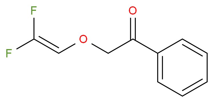 2-[(2,2-difluoroethenyl)oxy]-1-phenylethan-1-one_Molecular_structure_CAS_)