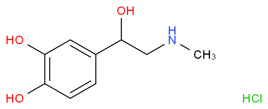 (±)-Epinephrine hydrochloride_Molecular_structure_CAS_329-63-5)