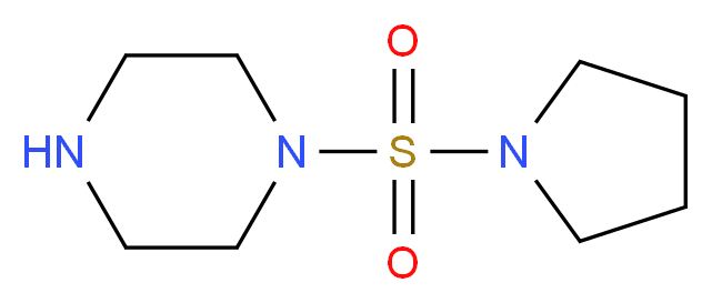 1-(1-pyrrolidinylsulfonyl)piperazine_Molecular_structure_CAS_923681-40-7)