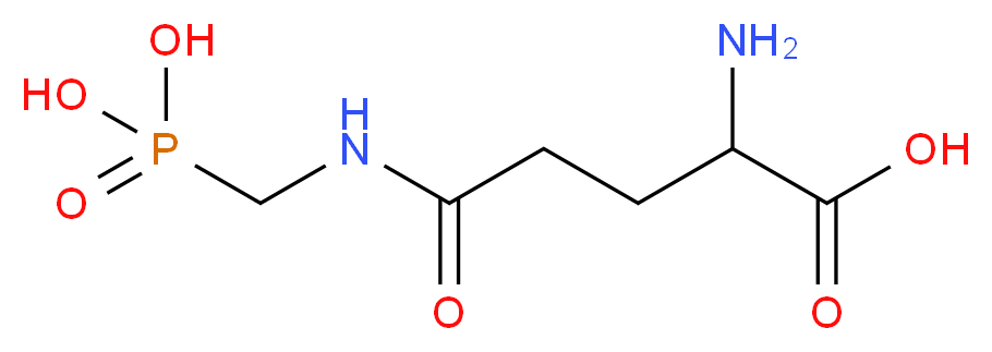 γ-D-Glutamylaminomethylphosphonic acid_Molecular_structure_CAS_90632-40-9)