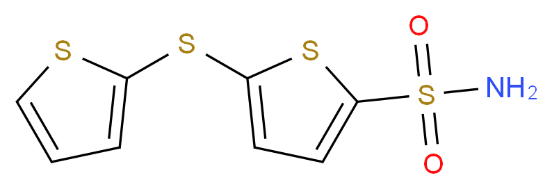 5-(Thien-2-ylthio)thiophene-2-sulphonamide_Molecular_structure_CAS_63033-64-7)