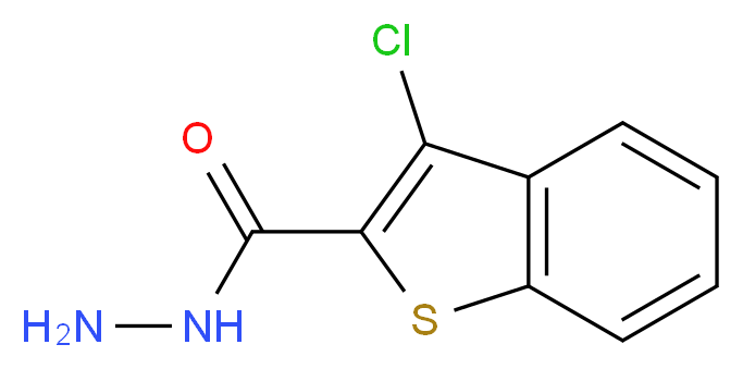 3-Chloro-1-benzothiophene-2-carbohydrazide_Molecular_structure_CAS_)