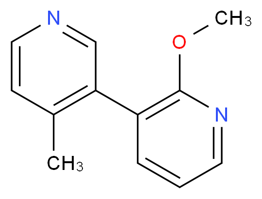 2-methoxy-4'-methyl-3,3'-bipyridine_Molecular_structure_CAS_)