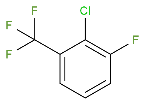 2-Chloro-3-fluorobenzotrifluoride_Molecular_structure_CAS_109957-97-3)