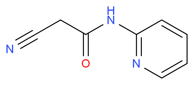 2-Cyano-N-pyridin-2-yl-acetamide_Molecular_structure_CAS_90004-06-1)