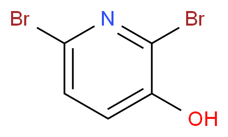 2,6-Dibromo-3-hydroxypyridine_Molecular_structure_CAS_6602-33-1)
