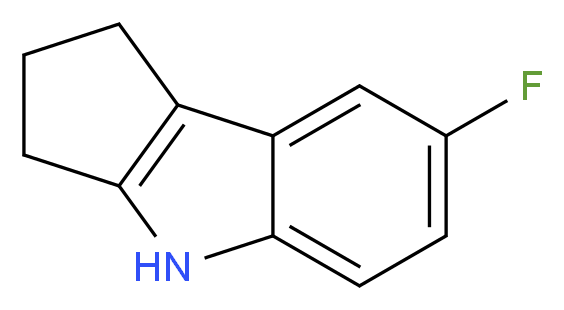 7-Fluoro-1,2,3,4-tetrahydrocyclopenta[b]indole_Molecular_structure_CAS_327021-84-1)