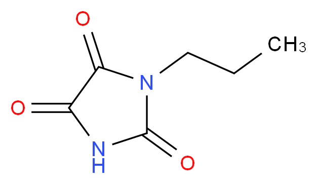 1-propylimidazolidine-2,4,5-trione_Molecular_structure_CAS_40408-38-6)