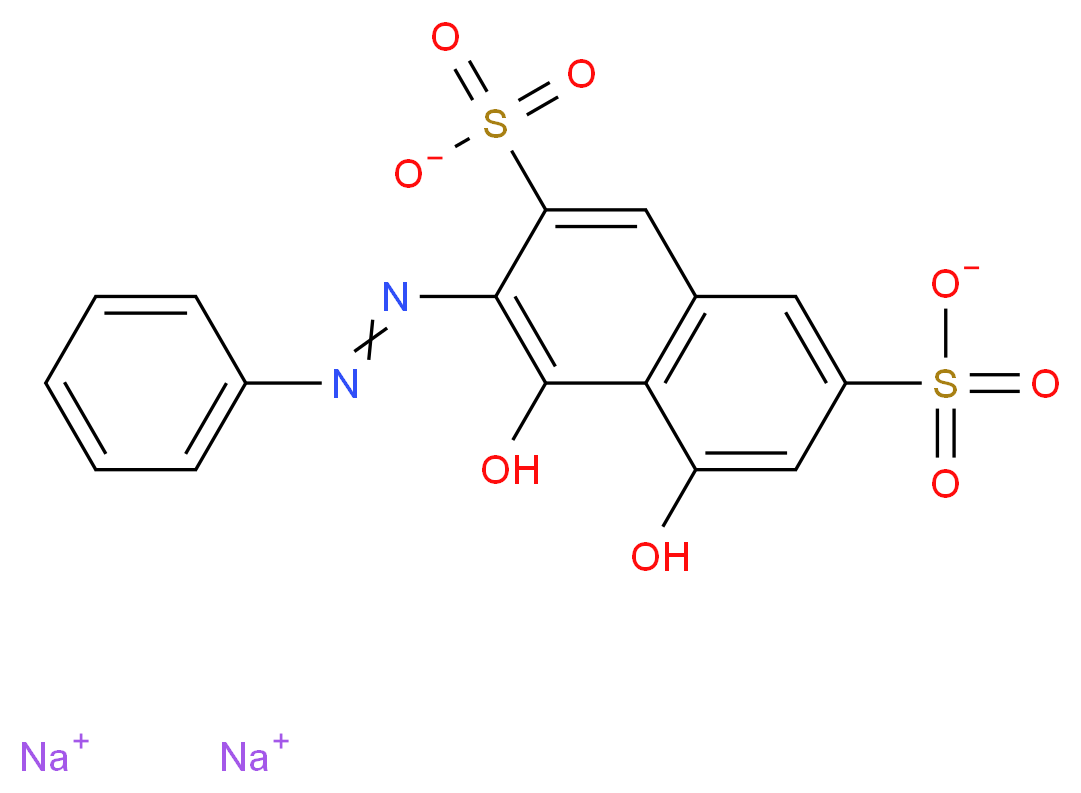 disodium 4,5-dihydroxy-3-phenylazoNaphthalene-2,7-disulphonate_Molecular_structure_CAS_839148)