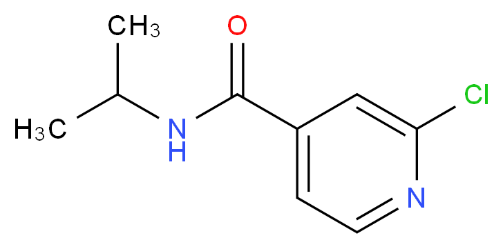 2-Chloro-N-isopropylpyridine-4-carboxamide_Molecular_structure_CAS_439931-33-6)