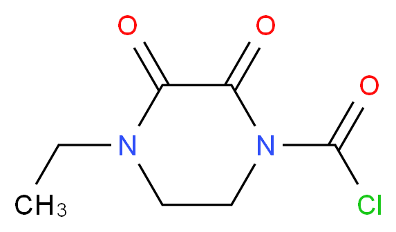 4-ethyl-2,3-dioxopiperazine-1-carbonyl chloride_Molecular_structure_CAS_)