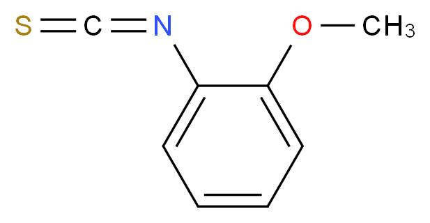2-Methoxyphenyl isothiocyanate_Molecular_structure_CAS_3288-04-8)