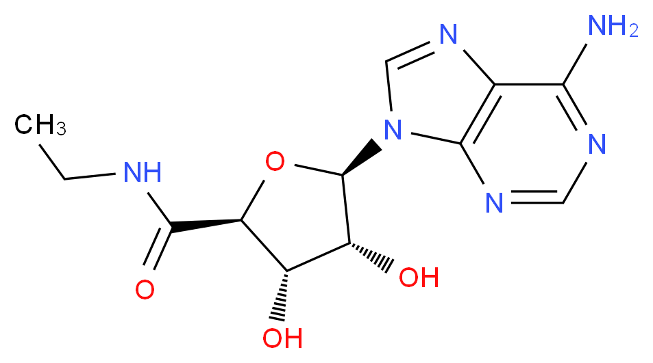 5′-N-ethylcarboxamidoadenosine_Molecular_structure_CAS_78647-50-4)