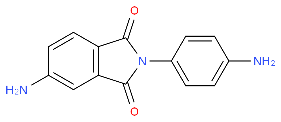 5-Amino-2-(4-aminophenyl)-1H-isoindole-1,3(2H)-dione_Molecular_structure_CAS_)