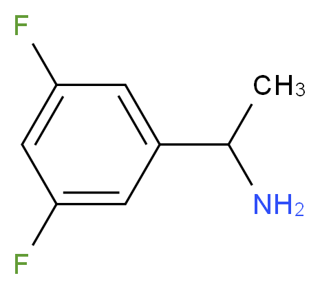 (RS)-1-(3,5-Difluorophenyl)ethylamine 97%_Molecular_structure_CAS_321318-29-0)