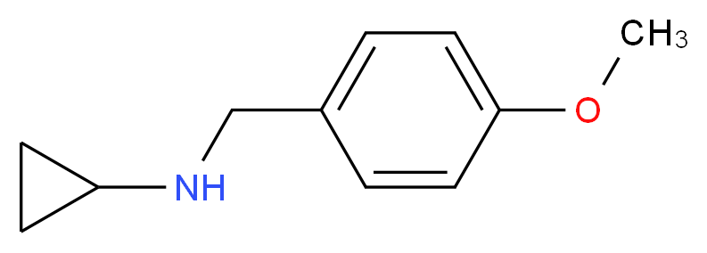 N-(4-methoxybenzyl)cyclopropanamine_Molecular_structure_CAS_70894-71-2)