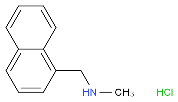 N-methyl-1-(naphthalen-1-yl)methanamine hydrochloride_Molecular_structure_CAS_)