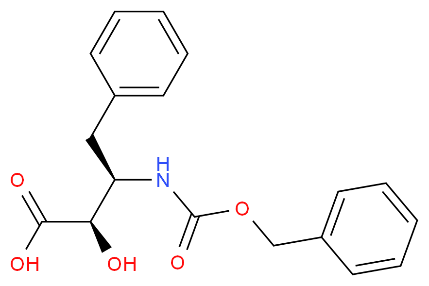(2R,3R)-3-(Z-amino)-2-hydroxy-4-phenylbutyric acid_Molecular_structure_CAS_62023-58-9)