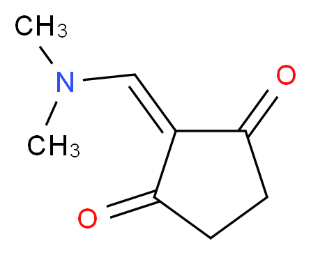 2-[(Dimethylamino)methylene]cyclopentane-1,3-dione_Molecular_structure_CAS_)