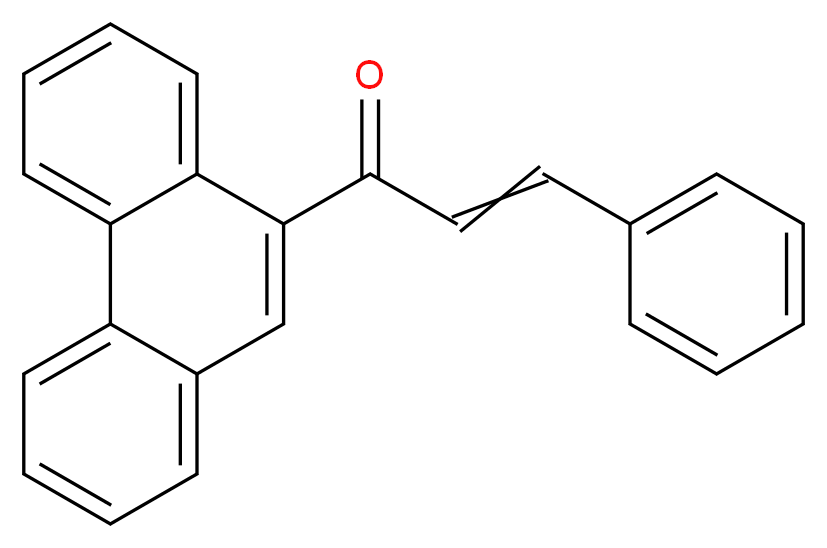 1-(9-phenanthryl)-3-phenylprop-2-en-1-one_Molecular_structure_CAS_)