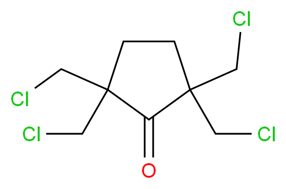 2,2,5,5-Tetrakis(chloromethyl)cyclopentanone_Molecular_structure_CAS_67059-01-2)