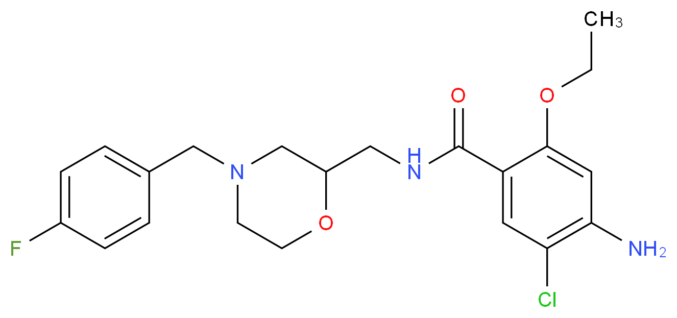 4-Amino-5-chloro-2-ethoxy-N-((4-(4-fluorobenzyl)-2-morpholinyl)methyl)benzamide_Molecular_structure_CAS_112885-41-3)