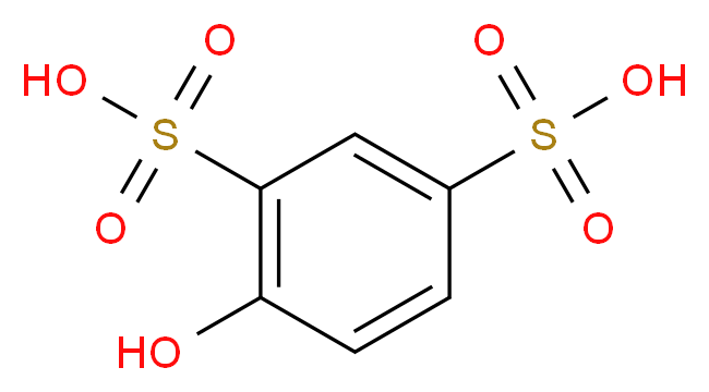 4-Hydroxy-1,3-benzenedisulfonic acid_Molecular_structure_CAS_96-77-5)
