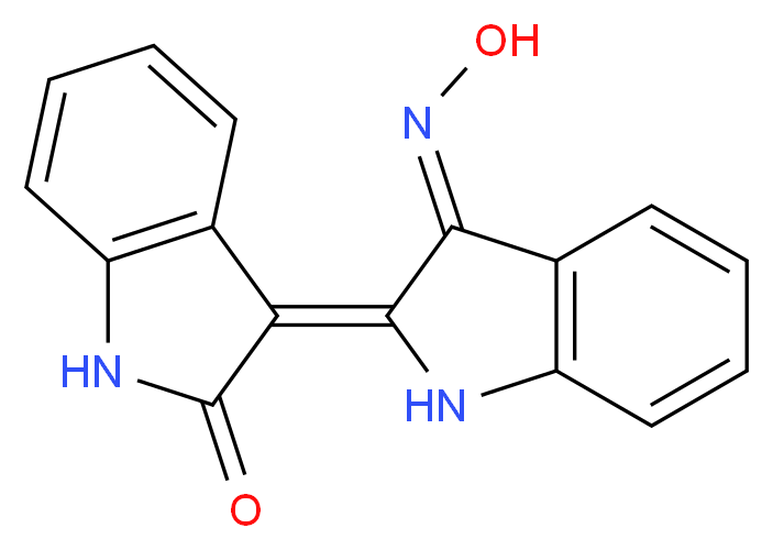 Indirubin-3′-oxime_Molecular_structure_CAS_160807-49-8)