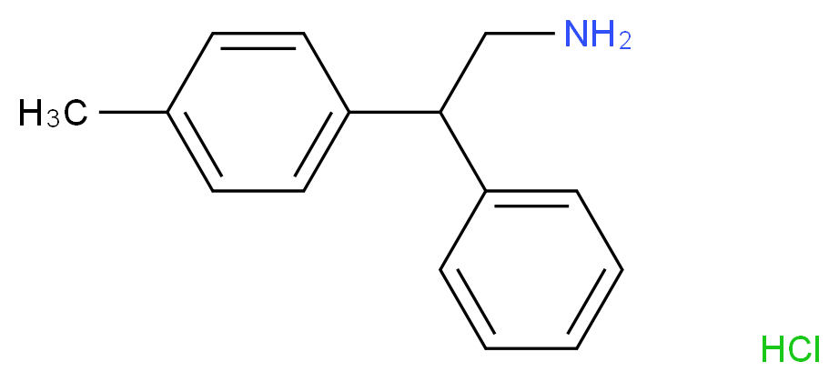 2-(4-methylphenyl)-2-phenylethylamine hydrochloride_Molecular_structure_CAS_6582-22-5)
