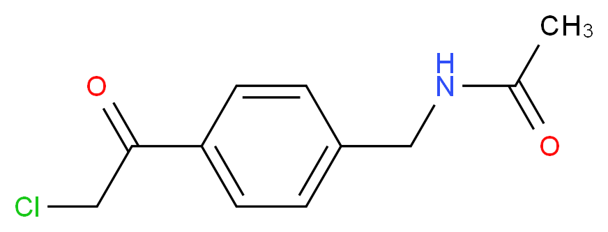 N-[4-(chloroacetyl)benzyl]acetamide_Molecular_structure_CAS_24095-56-5)