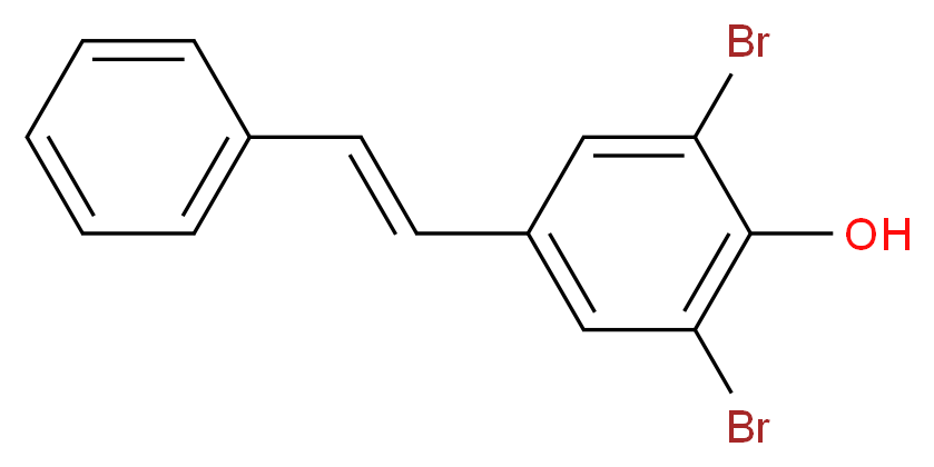 2,6-dibromo-4-[(E)-2-phenylethenyl]phenol_Molecular_structure_CAS_)