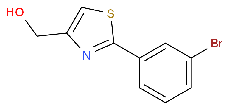 [2-(3-BROMO-PHENYL)-THIAZOL-4-YL]-METHANOL_Molecular_structure_CAS_885280-57-9)
