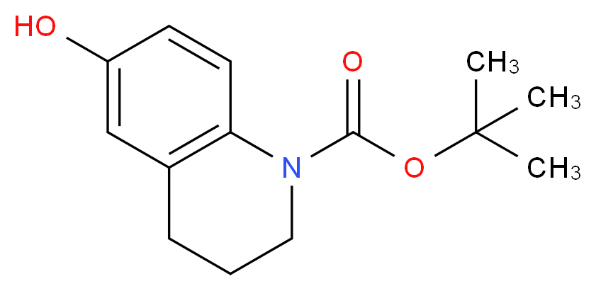 TERT-BUTYL 6-HYDROXY-3,4-DIHYDROQUINOLINE-1(2H)-CARBOXYLATE_Molecular_structure_CAS_327044-56-4)