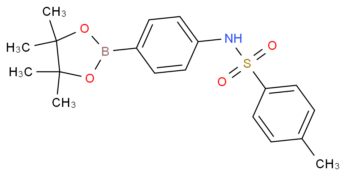 N-4-(4,4,5,5-tetramethyl-1,3,2-dioxaborolan-2-yl)phenyltolylsulfonamide_Molecular_structure_CAS_674776-54-6)